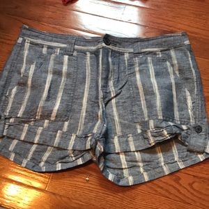 Gap Blue and White Shorts